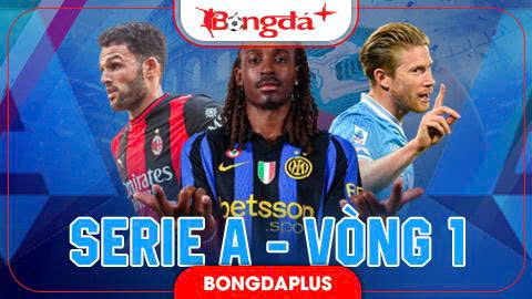 Lịch thi đấu vòng 1 Serie A 2026/27 trực tiếp ở đâu, kênh nào?